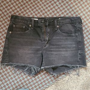 Gap 1969 High-waisted Shorts, Black